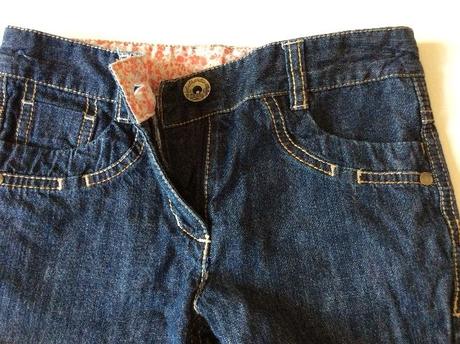 Jeansové kraťasy/ šortky, next,122