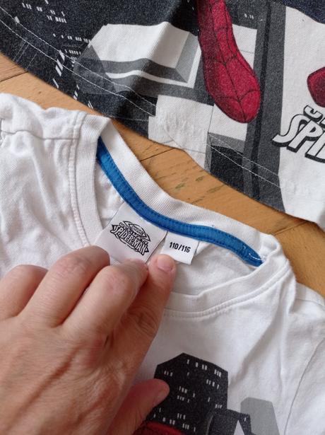 Triko krátký rukáv spiderman 98/104 a 110/116, 98