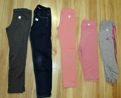 Set oblečení vel. 116 - 18ks, 104–116