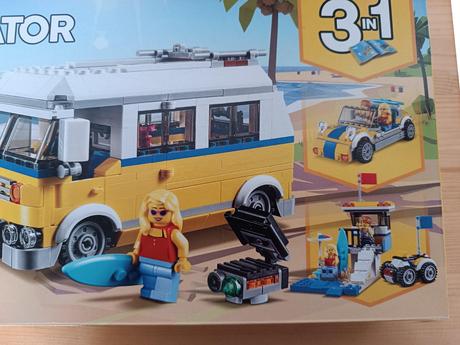 Lego creator 31079 surfařská dodávka sunshine 3v1,