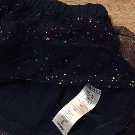 Slavnostní sukýnka s barevnými třpytkami, george,92