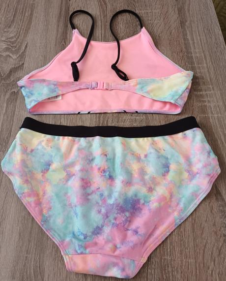 Dívčí plavky dvoudílné mickey mouse h&m, h&m,170