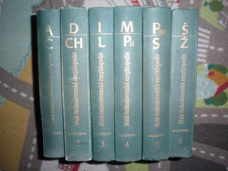 Knihy malá československá encyklopedie 6ks,