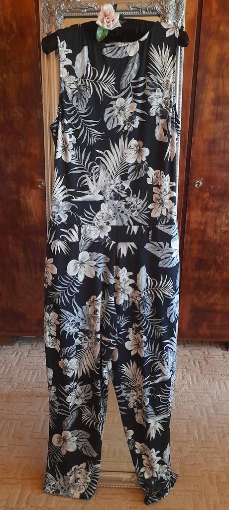 Tropický dlouhý overal s kapsami, 44