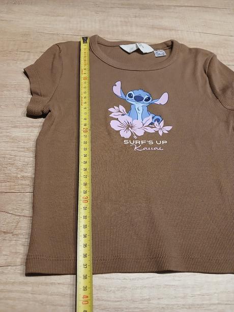 Žebrované tričko stitch hm  vel. 134/140, h&m,134