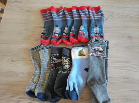 Teplé ponožky vel.33-38, 33