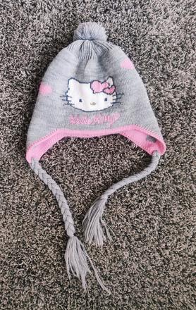 Zimní čepice hello kity sanrio vel.54, sanrio,92