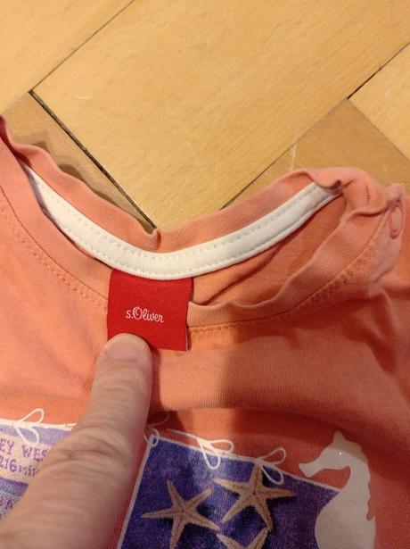 Triko krátký rukáv 86 s.oliver, s.oliver,86