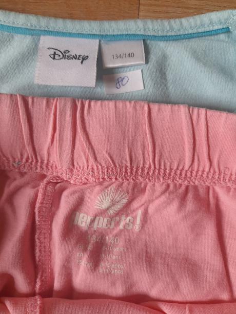 3 x letní pyžamo krátké, disney, peppers, 134/1401, disney,140