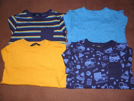 4x chlapecké tričko george vel.110/116 cena celkem, george,110