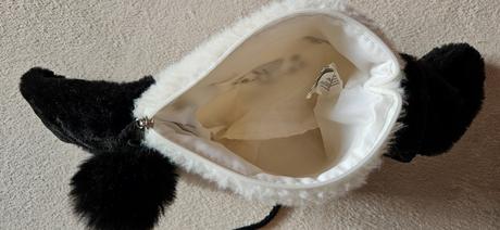 Dětská plyšová kabelka, taštička, pejsek s ouškama, pepco