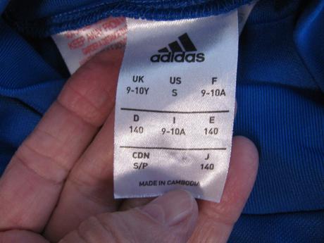 Sportovní fotbalová mikina, tričko adidas, adidas,140