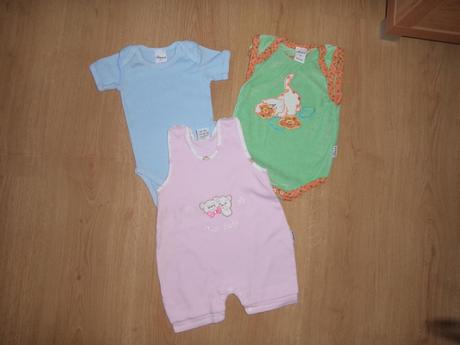 3 x  letní kompletky č.199, loana,62