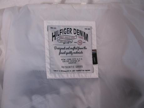 Dámská bílo černá bunda-tommy hilfiger, tommy hilfiger,m