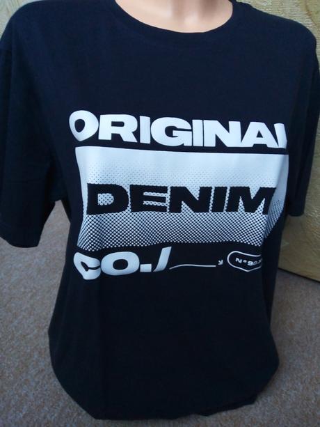 Tmavě modré tričko zn."fsbn" vel."l", new yorker,l