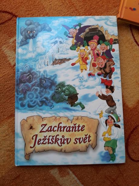 Knížka zachraňte ježíškův svět,