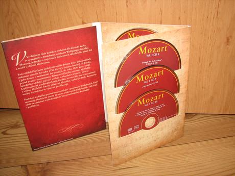 Mozart sada 10 cd, 