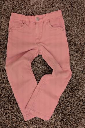 Růžové džíny / džínsy / džínové kalhoty, girl2girl,104