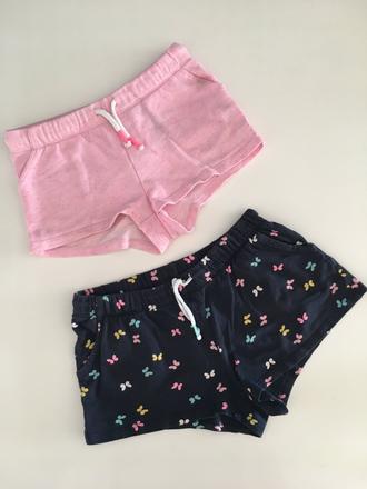 Dívčí kraťasy h&m, vel. 122/134 (6 - 9 let), h&m,122