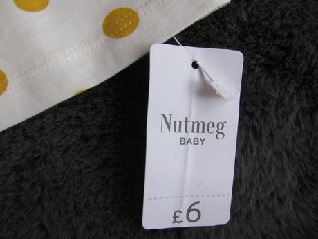 Krásná dívčí tunika s puntíky v.0-3 měs., nutmeg,62