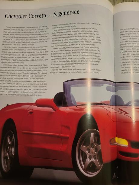 Knížka velká kniha automobilů, 