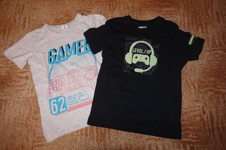 Trička s joysticky vel. 134-140, chapter young,134