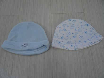 2x chlapecká čepice zn. f&f vel. 6-9 m, f&f,74