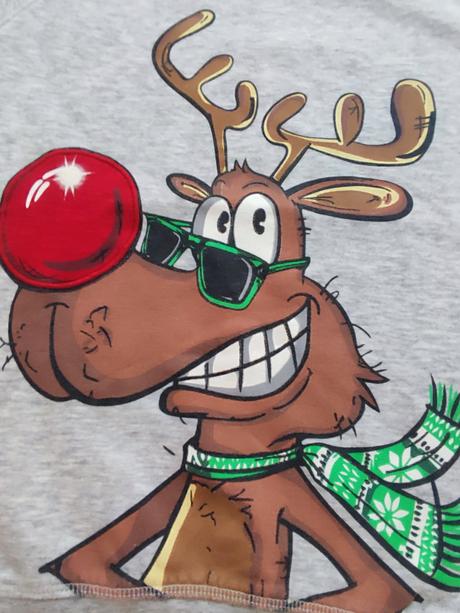 Vánoční mikina 140-146, 140