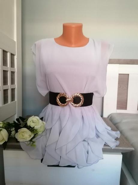 Halenka s volánky, h&m,36