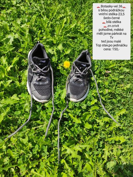 Botasky-běžecké,crivit,vel 36, 36