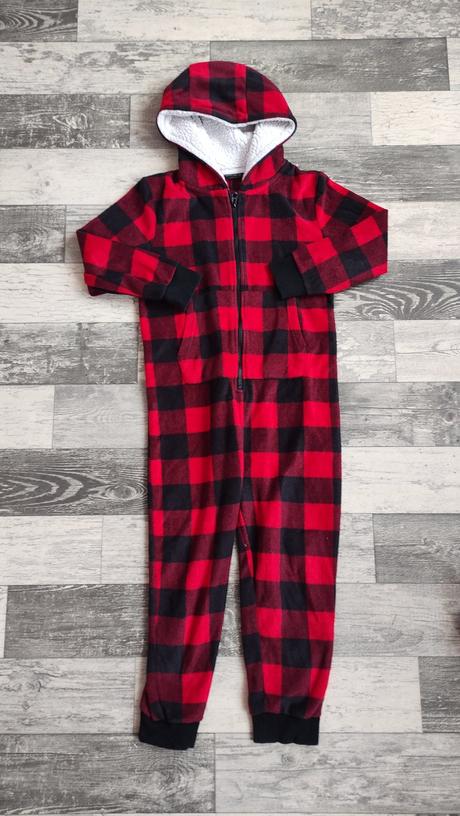 Overal fleece/flanel dívčí next vel.128, next,128