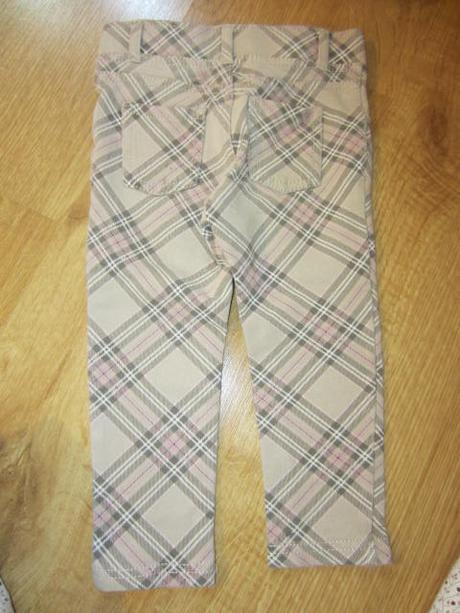 Kárované, kostkované legíny, džegíny, h&m,92