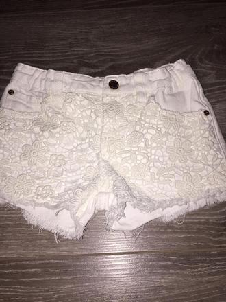 Šortky s krajkou, denim co,110