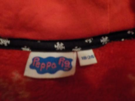 Fleecová mikina s prasátkem pepou, 92