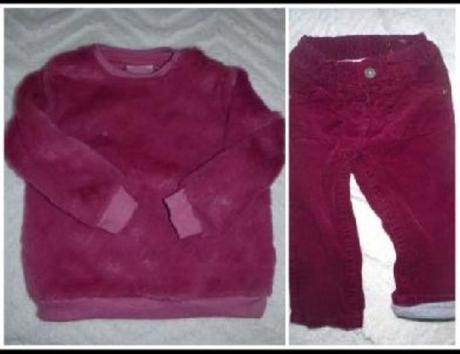 Teplá sada holčičí - vel.80-86, lindex,80
