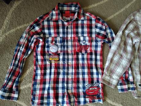 2 košile s bleskem, c&a,122