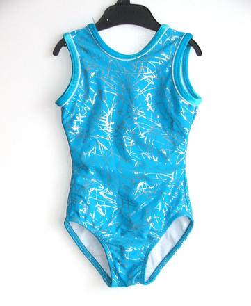 R123 gymnastický kostým vel. 116-128,