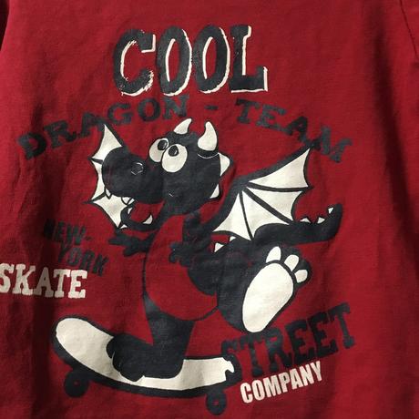 Vel. 80 červené triko s dráčkem, 80