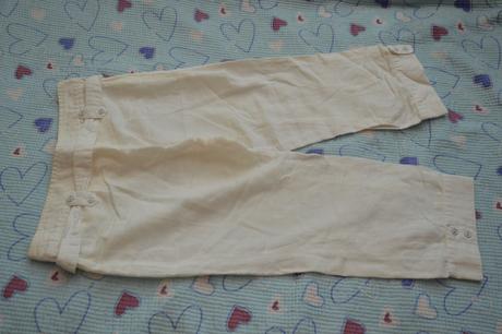 158 164 bílé letní 3/4 kalhoty promod 38, promod,38