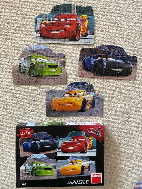 Puzzle "cars", 2 balení, 