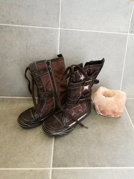 Dívčí zateplené kozačky 28, 28