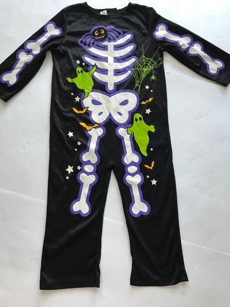 Ob/ kostým kostlivec - v.98 zn. halloween, 