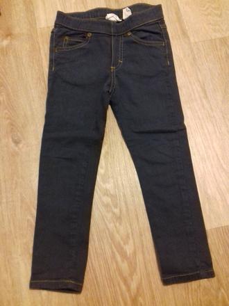 Riflové legíny, h&m,104