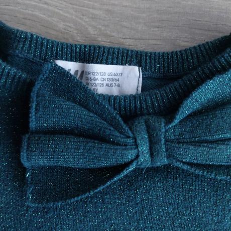 Šaty vel. 122/128, h&m,122