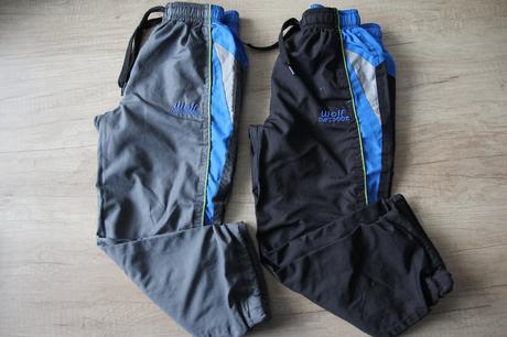 Podšité tepláky, wolf,110