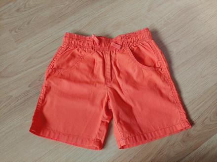 Šortky, kraťasy lupilu - oranžové vel.110-116, lupilu,110