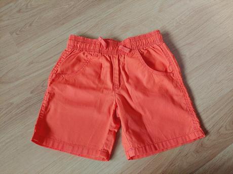 Šortky, kraťasy lupilu - oranžové vel.110-116, lupilu,110