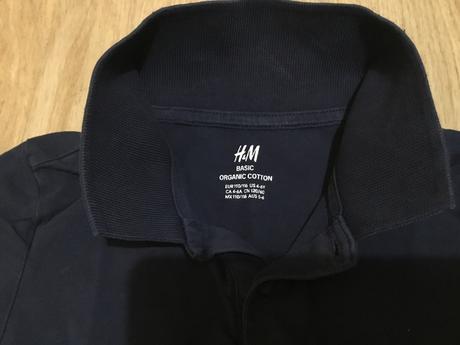 Trika s límečkem, h&m,110