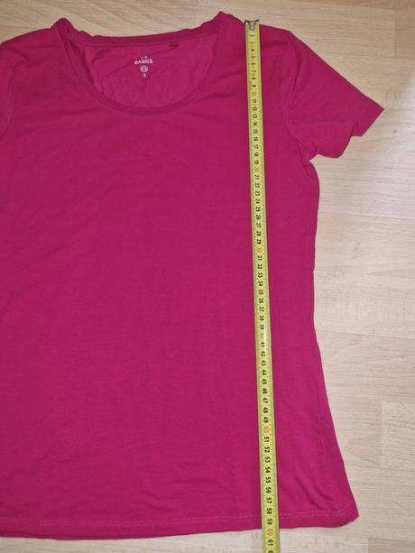 Tričko s kr. rukávem růžové ca basics, c&a,s