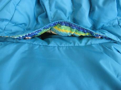 Péřová oboustranná zimní bunda s kapucí reima, reima,140